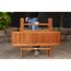 Gartentisch 'Orlando' klappbar Eukalyptusholz 120 x 70 x 74 cm
