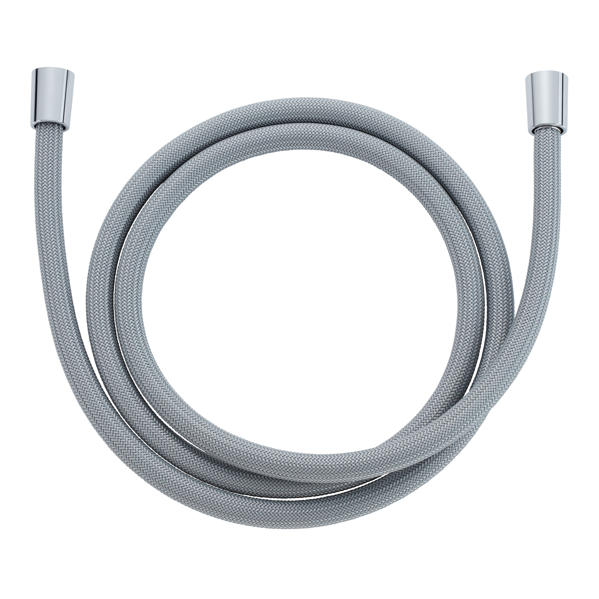 Brauseschlauch 'Chromalux Zero' silber/grau 1/2" 150 cm