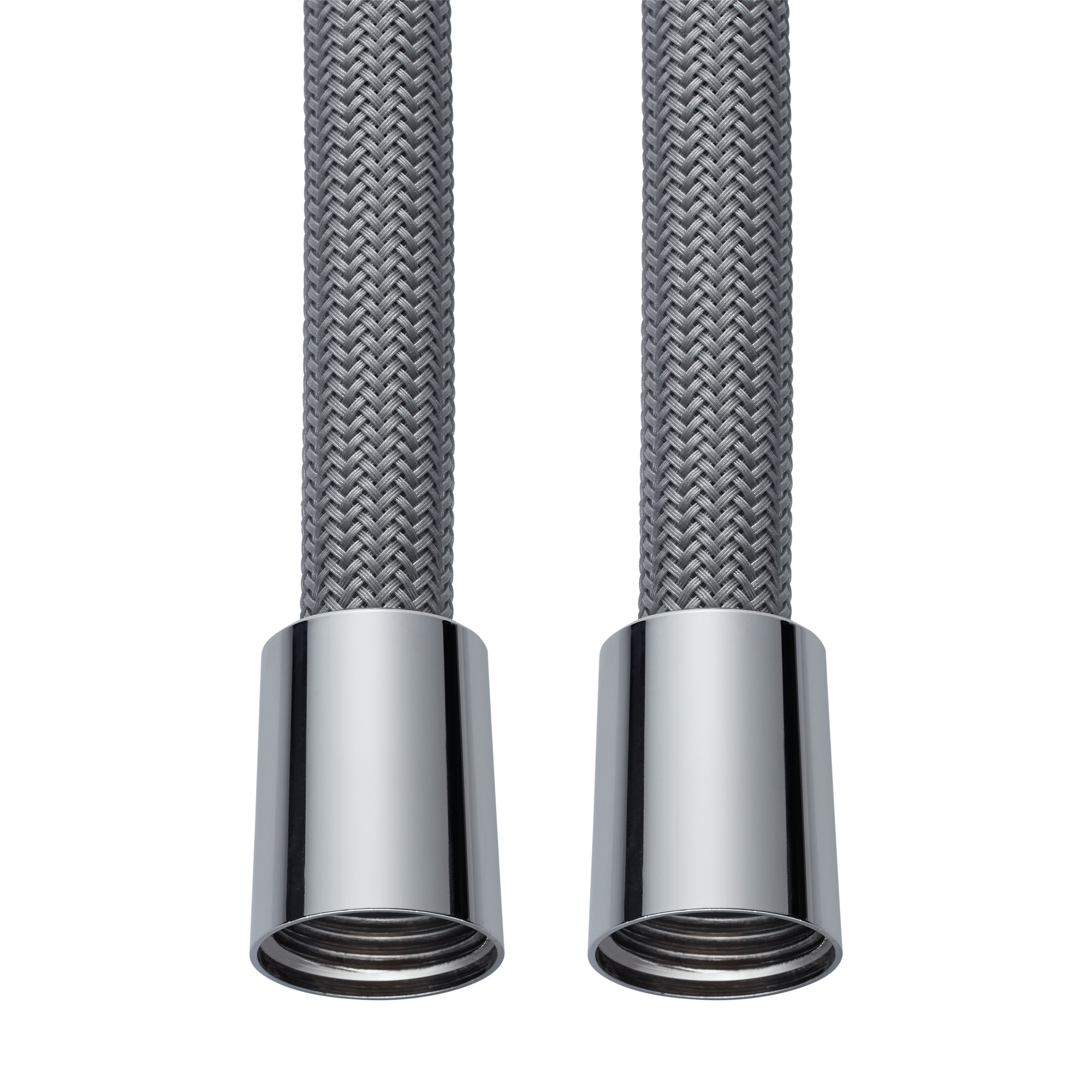 Brauseschlauch 'Chromalux Zero' silber/grau 1/2" 150 cm