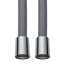 Brauseschlauch 'Chromalux Zero' silber/grau 1/2" 150 cm