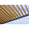 Pavillon 'Daphne' grau/braun 290 x 290 x 240 cm