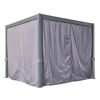 Pavillon 'Daphne' grau/braun 290 x 290 x 240 cm