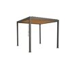 Pavillon 'Daphne' grau/braun 290 x 290 x 240 cm