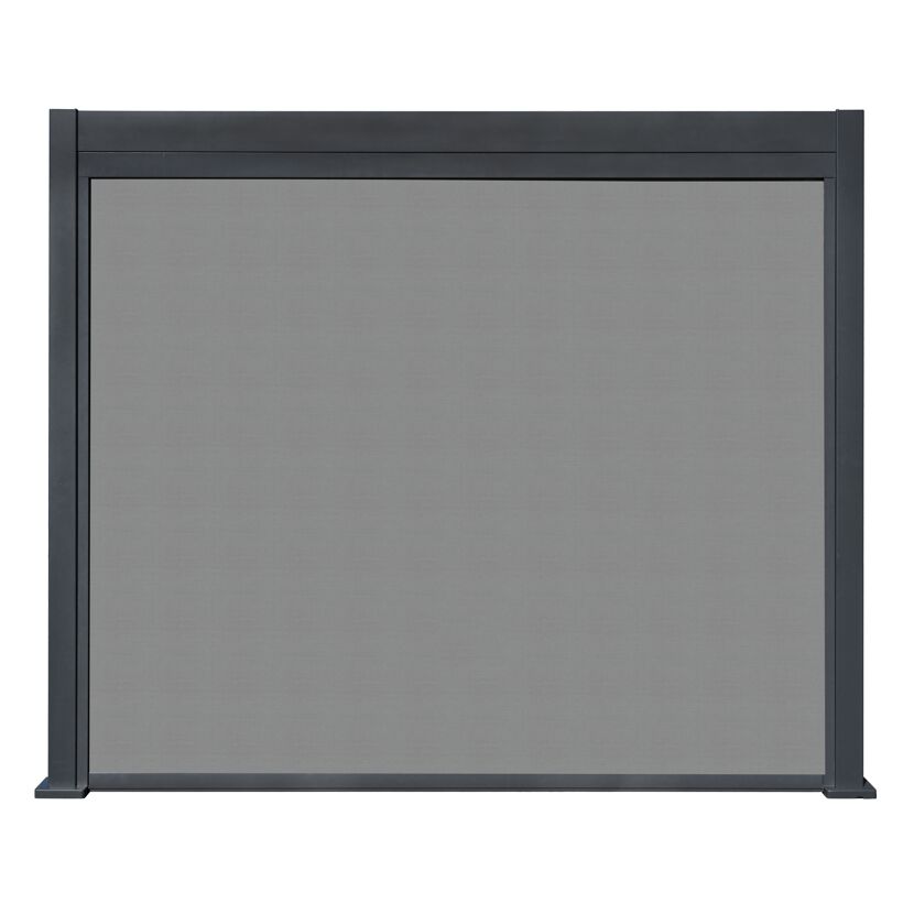 Seitenrollo für Pavillons 'Malina' und 'Daphne' anthrazit 272 x 90 x 225 cm