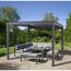 Pavillon 'Malina' grau 292 x 292 x 242 cm