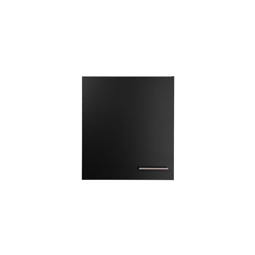 Oberschrank 'Merle' schwarz/eichefarben 50 x 56,1 x 34,6 cm