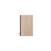 Oberschrank 'Merle' schwarz/eichefarben 50 x 56,1 x 34,6 cm