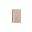 Oberschrank 'Merle' schwarz/eichefarben 50 x 56,1 x 34,6 cm
