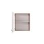 Oberschrank 'Merle' weiß/eichefarben 50 x 56,1 x 34,6 cm