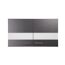 Oberschrank 'Merle' grau/eichefarben 100 x 56,1 x 34,6 cm