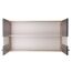 Oberschrank 'Merle' grau/eichefarben 100 x 56,1 x 34,6 cm