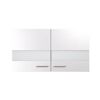 Oberschrank 'Merle' weiß/eichefarben 100 x 56,1 x 34,6 cm