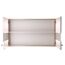 Oberschrank 'Merle' weiß/eichefarben 100 x 56,1 x 34,6 cm