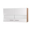 Oberschrank 'Merle' weiß/eichefarben 100 x 56,1 x 34,6 cm