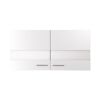 Oberschrank 'Merle' weiß/eichefarben 110 x 56,1 x 34,6 cm