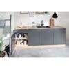 Unterschrank 'Merle' mit Schublade grau/eichefarben 50 x 84,8 x 60 cm