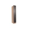 Apothekerschrank 'Merle' grau/eichefarben 30 x 200 x 60 cm