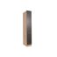 Apothekerschrank 'Merle' grau/eichefarben 30 x 200 x 60 cm