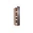 Apothekerschrank 'Merle' grau/eichefarben 30 x 200 x 60 cm