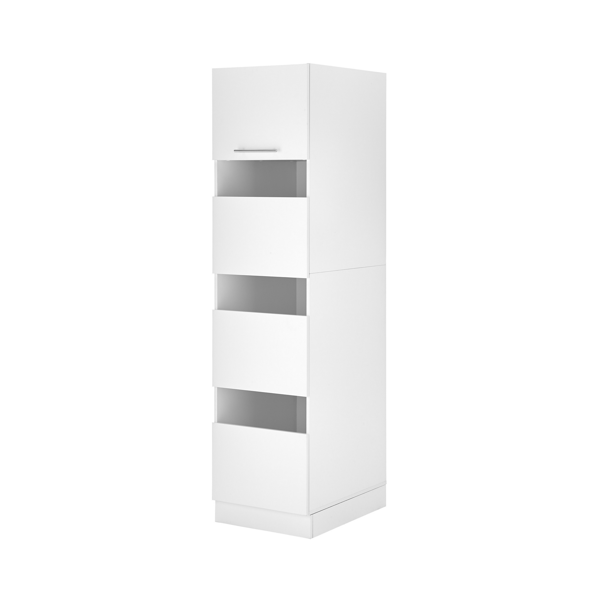 Hauswirtschaftsraum-Set 'Clara 8' weiß matt 117,4 x 200 x 67,6 cm