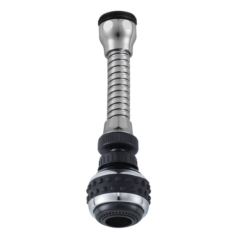 Küchenbrause mit Schlauch chromfarben/schwarz M22/M24 15 l/min