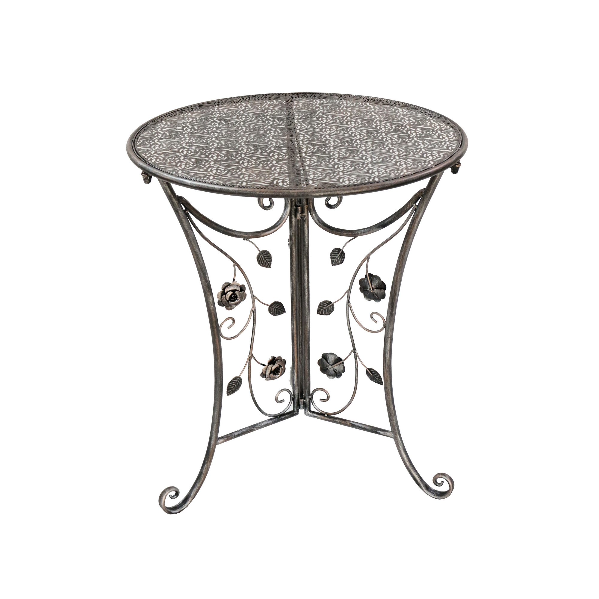 Gartentisch 'Pinatubo' Stahl 60 x 60 x 71 cm