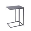 Beistelltisch 'Dorea' Stahl 43 x 30,5 x 56 cm