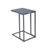 Beistelltisch 'Dorea' Stahl 43 x 30,5 x 56 cm