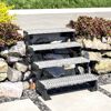 Außentreppe 'Gardentop' 4 Gitterroststufen 100 cm