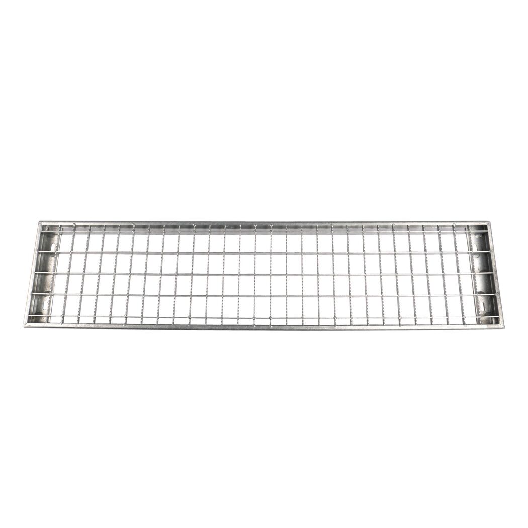 Außentreppe 'Gardentop' 8 Gitterroststufen 100 cm