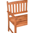 Gartenbank 'Promotion' 2-Sitzer Akazienholz braun 110 x 86 x 56 cm