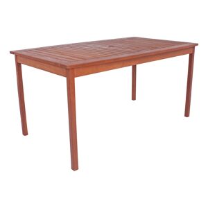 Gartentisch 'Madison' Eukalyptusholz 150 x 90 x 73 cm