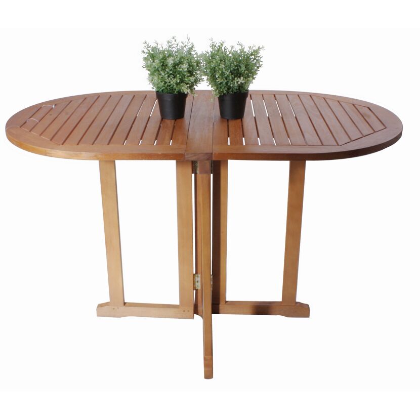 Gartentisch 'Baltimore' klappbar Eukalyptusholz 120 x 70 x 73 cm