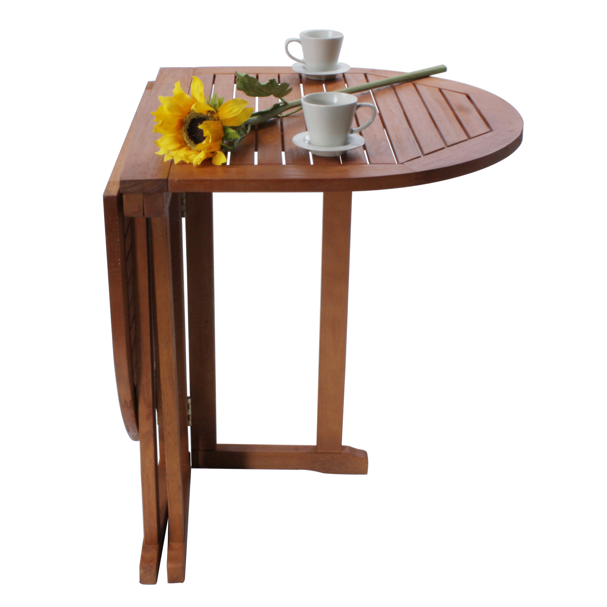 Gartentisch 'Baltimore' klappbar Eukalyptusholz 120 x 70 x 73 cm