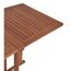 Gartentisch 'Baltimore' klappbar Eukalyptusholz 120 x 70 x 73 cm