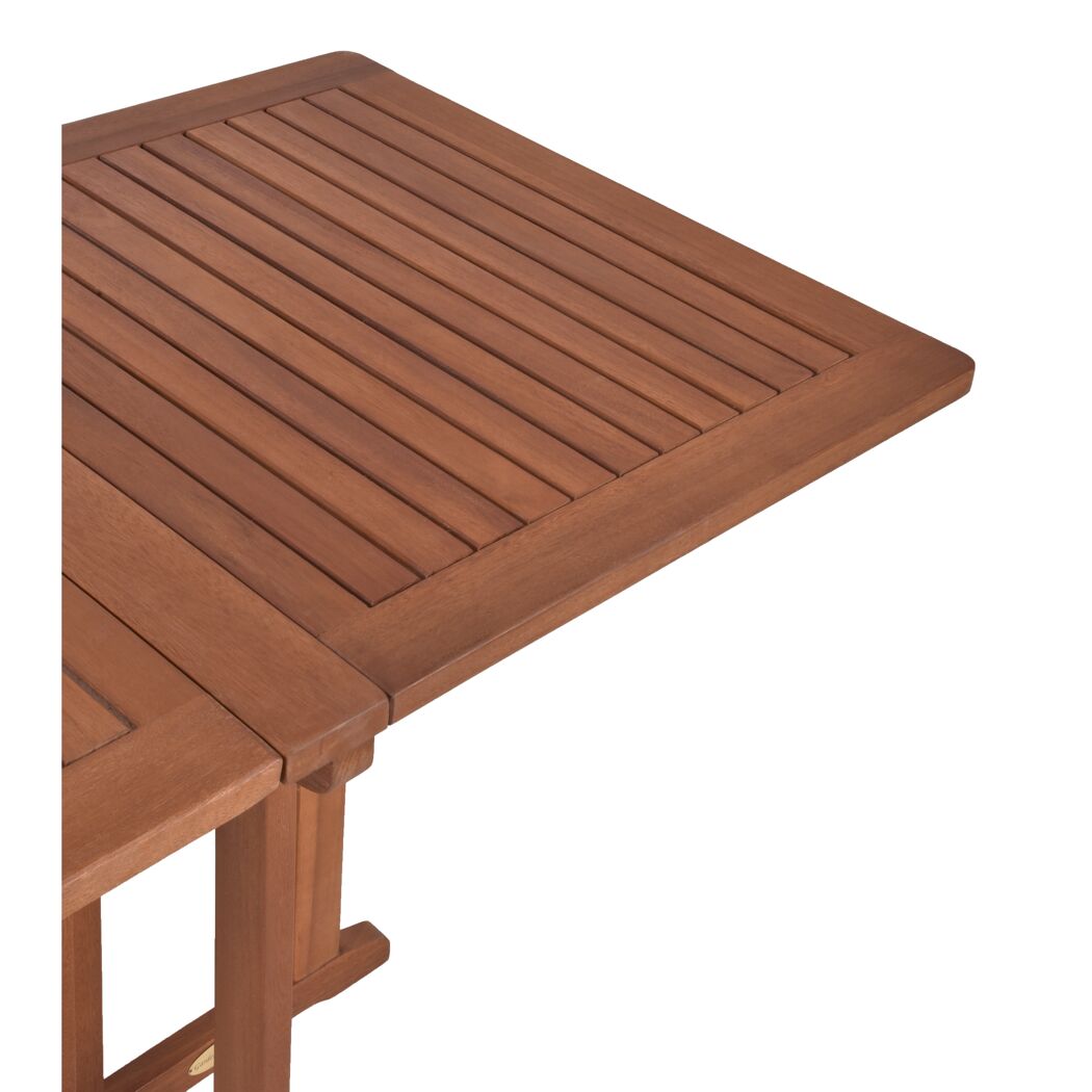 Gartentisch 'Baltimore' klappbar Eukalyptusholz 120 x 70 x 73 cm