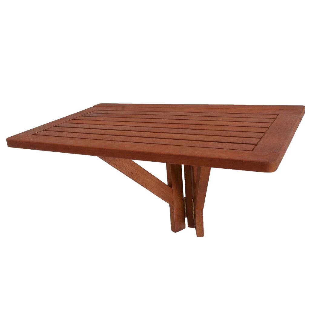 Hängetisch 'Stanforde' klappbar Eukalyptusholz 60 x 40 x 37 cm