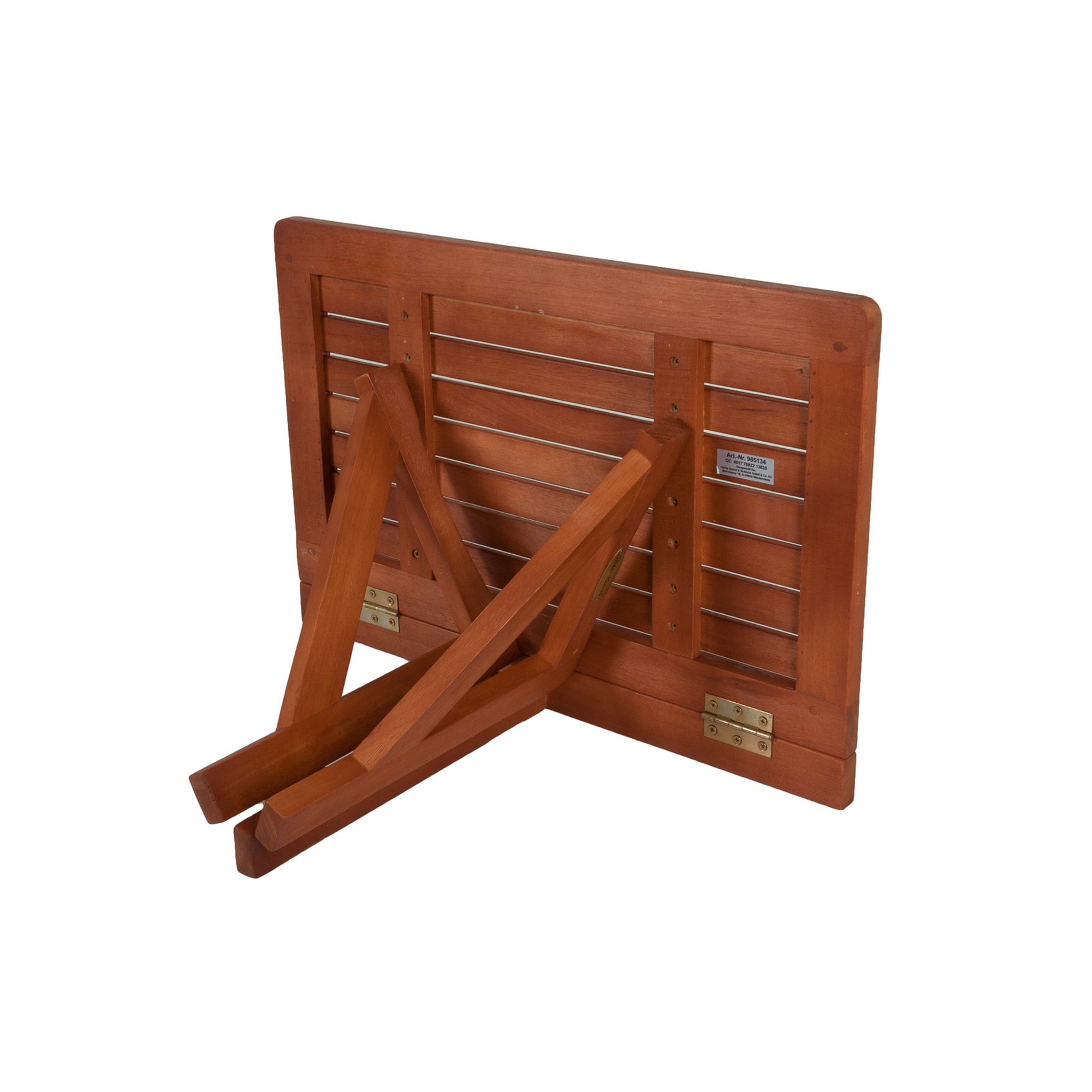 Hängetisch 'Stanforde' klappbar Eukalyptusholz 60 x 40 x 37 cm