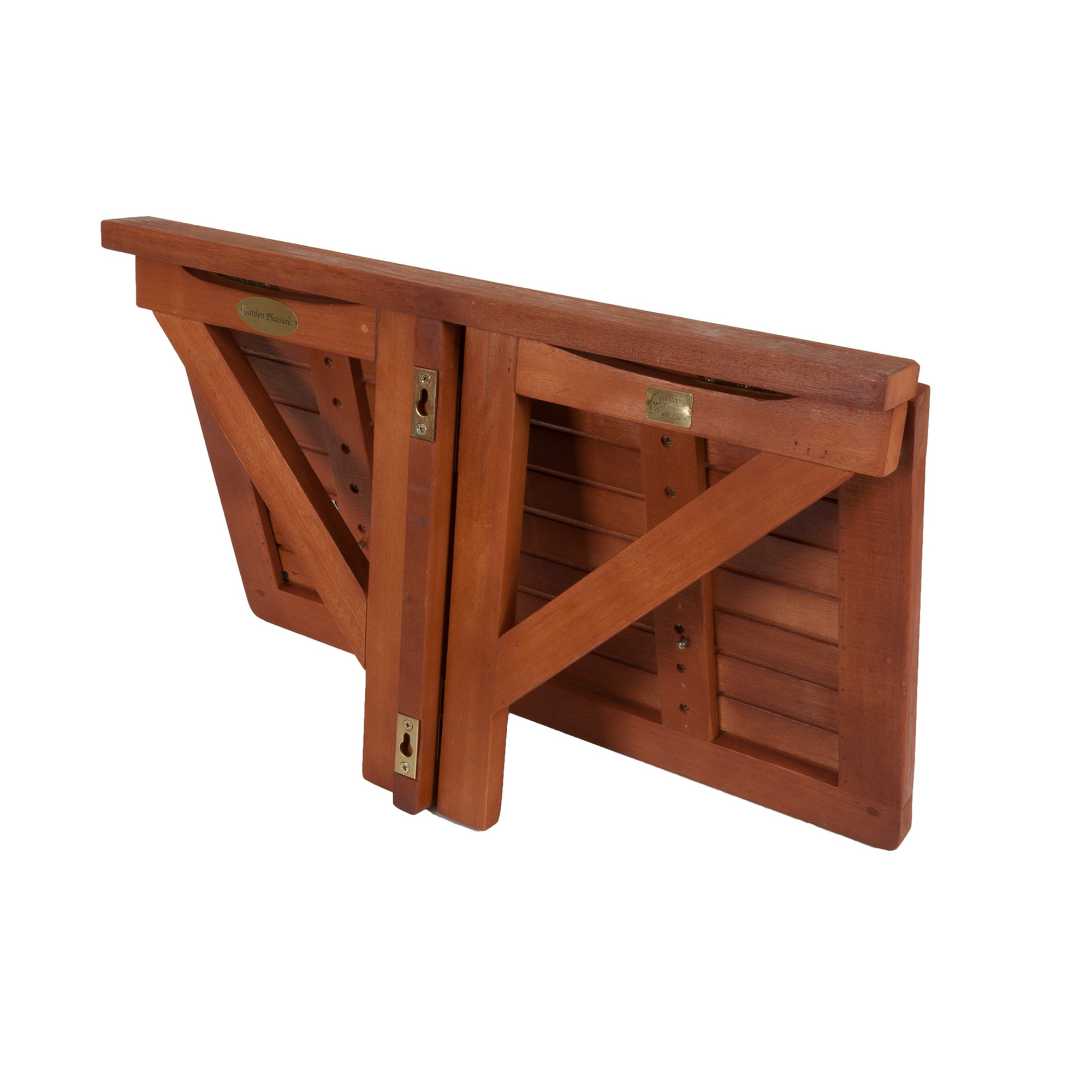 Hängetisch 'Stanforde' klappbar Eukalyptusholz 60 x 40 x 37 cm