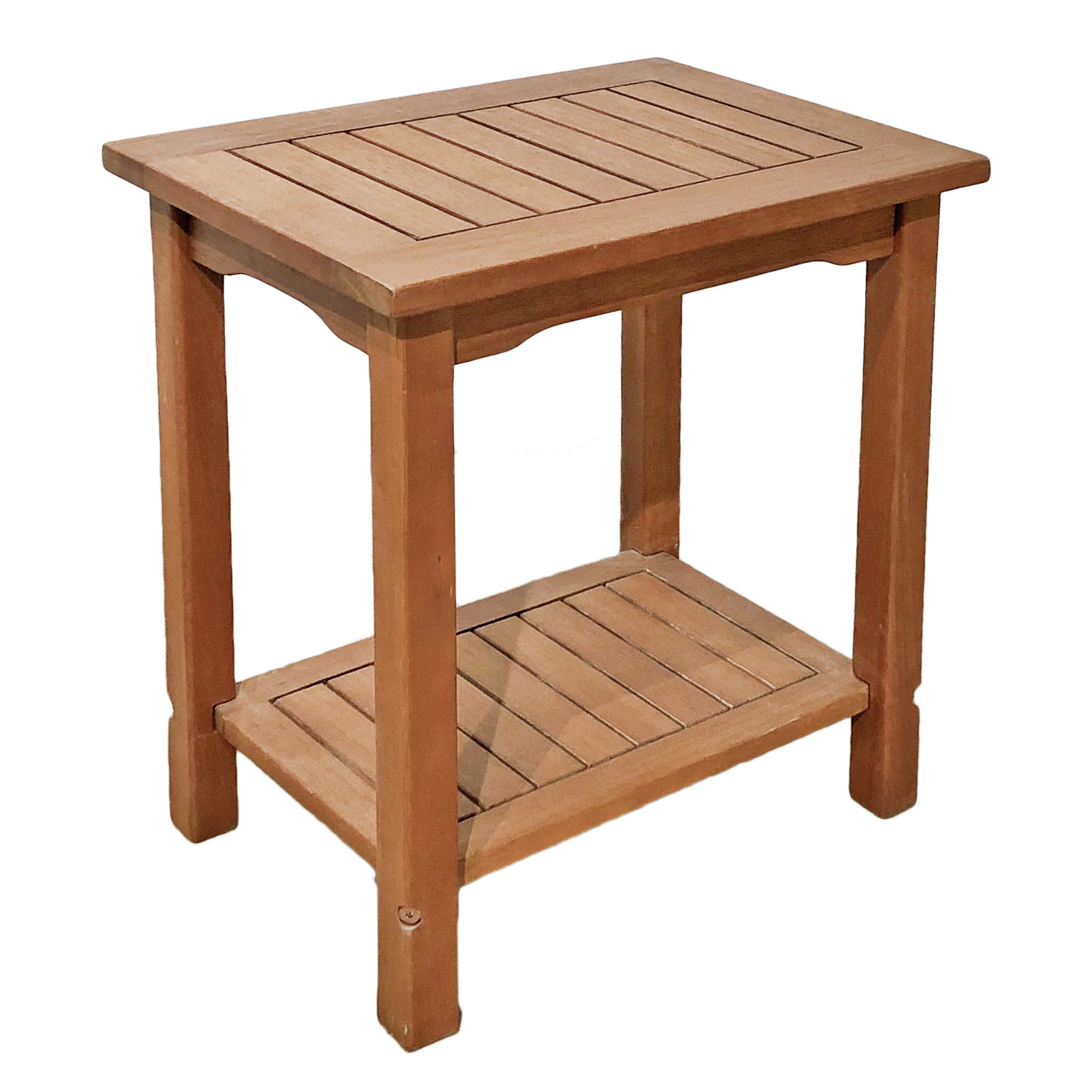 Gartentisch 'Santa Cruz' Eukalyptusholz 50 x 35 x 50 cm