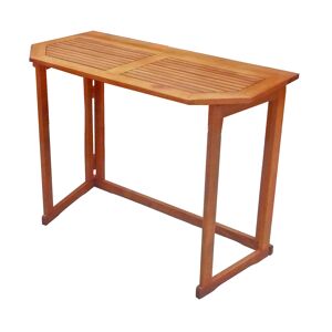 Balkontisch 'Santa' klappbar Eukalyptusholz 100 x 50 x 75 cm