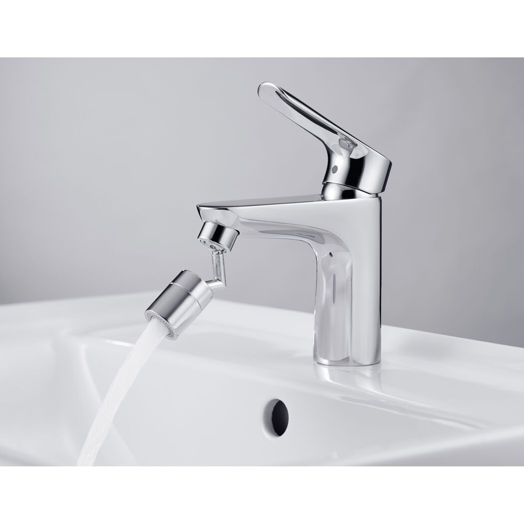 Umstellstrahlregler 720° M22/M24 5,7 l/min