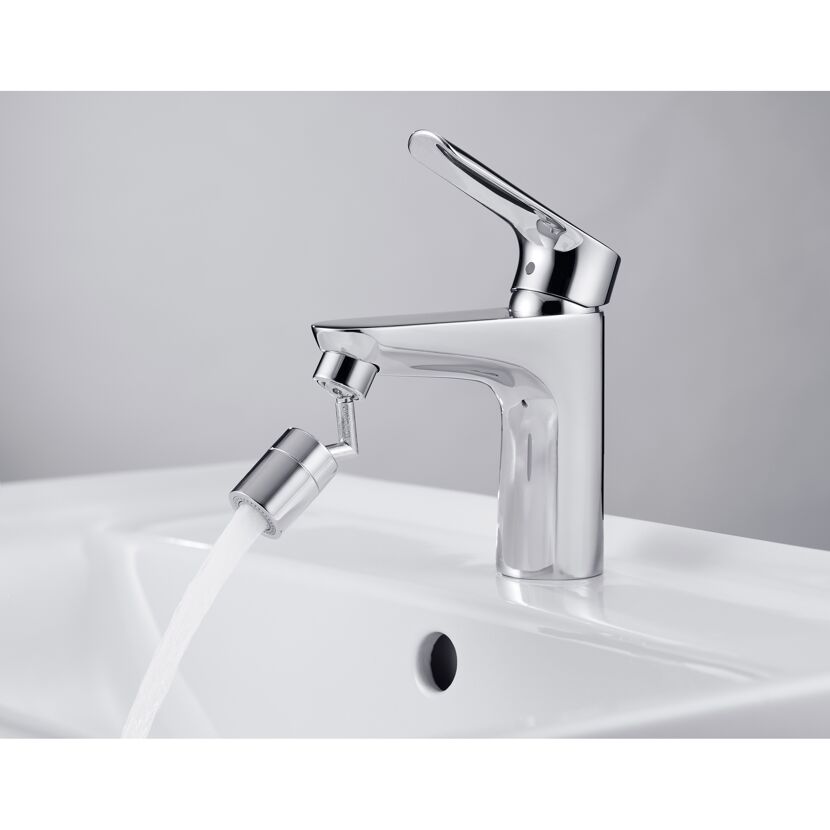 Umstellstrahlregler 720° M22/M24 5,7 l/min