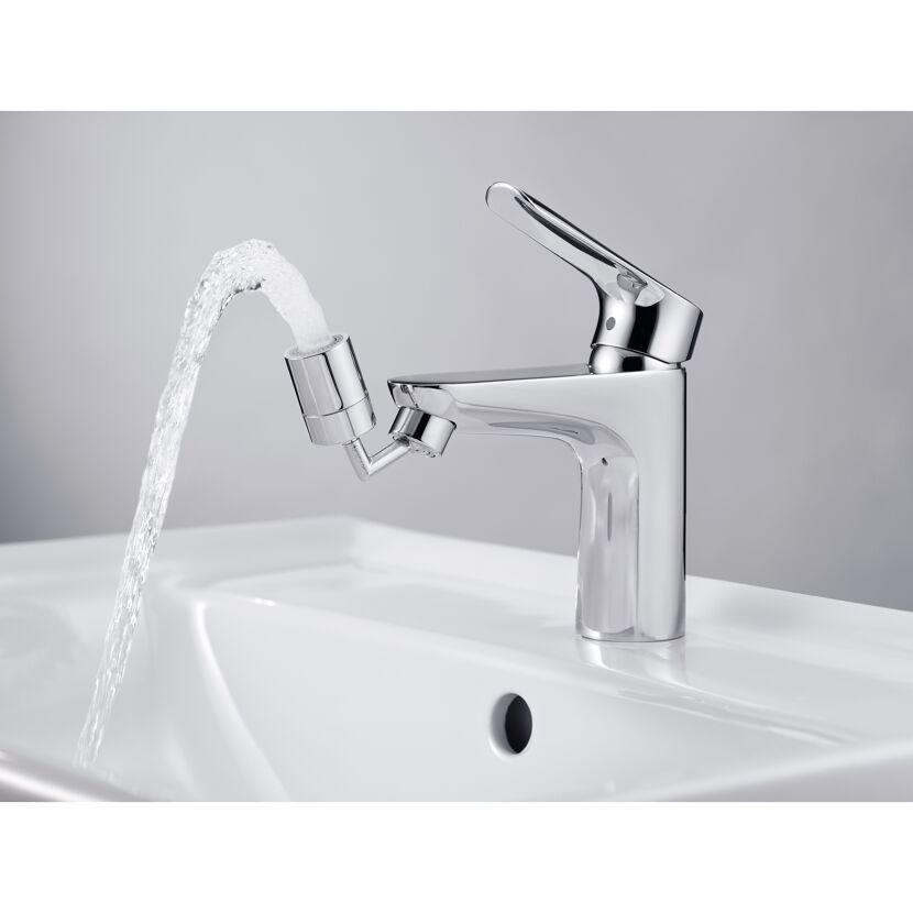 Umstellstrahlregler 720° M22/M24 5,7 l/min