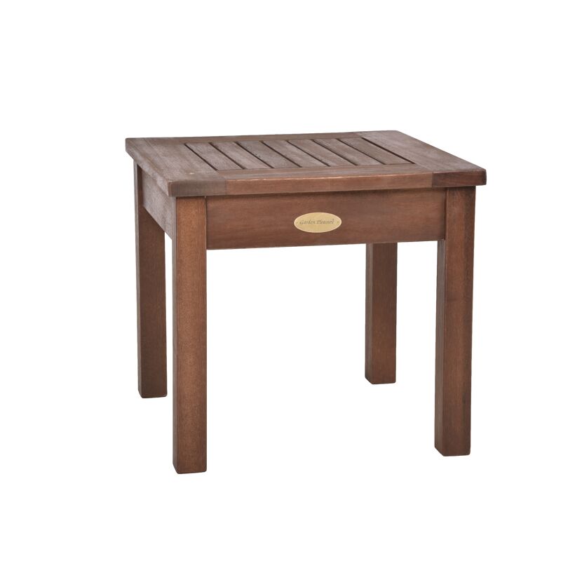 Beistelltisch 'Sonora' Eukalyptusholz 40 x 40 x 35 cm