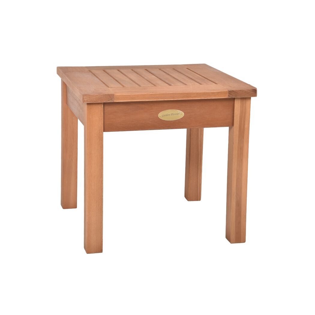 Beistelltisch 'Sonora' Eukalyptusholz 40 x 40 x 37 cm