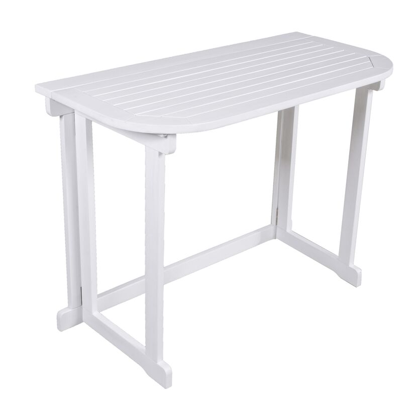 Balkontisch 'Manila' klappbar Eukalyptusholz 110 x 82 x 12 cm