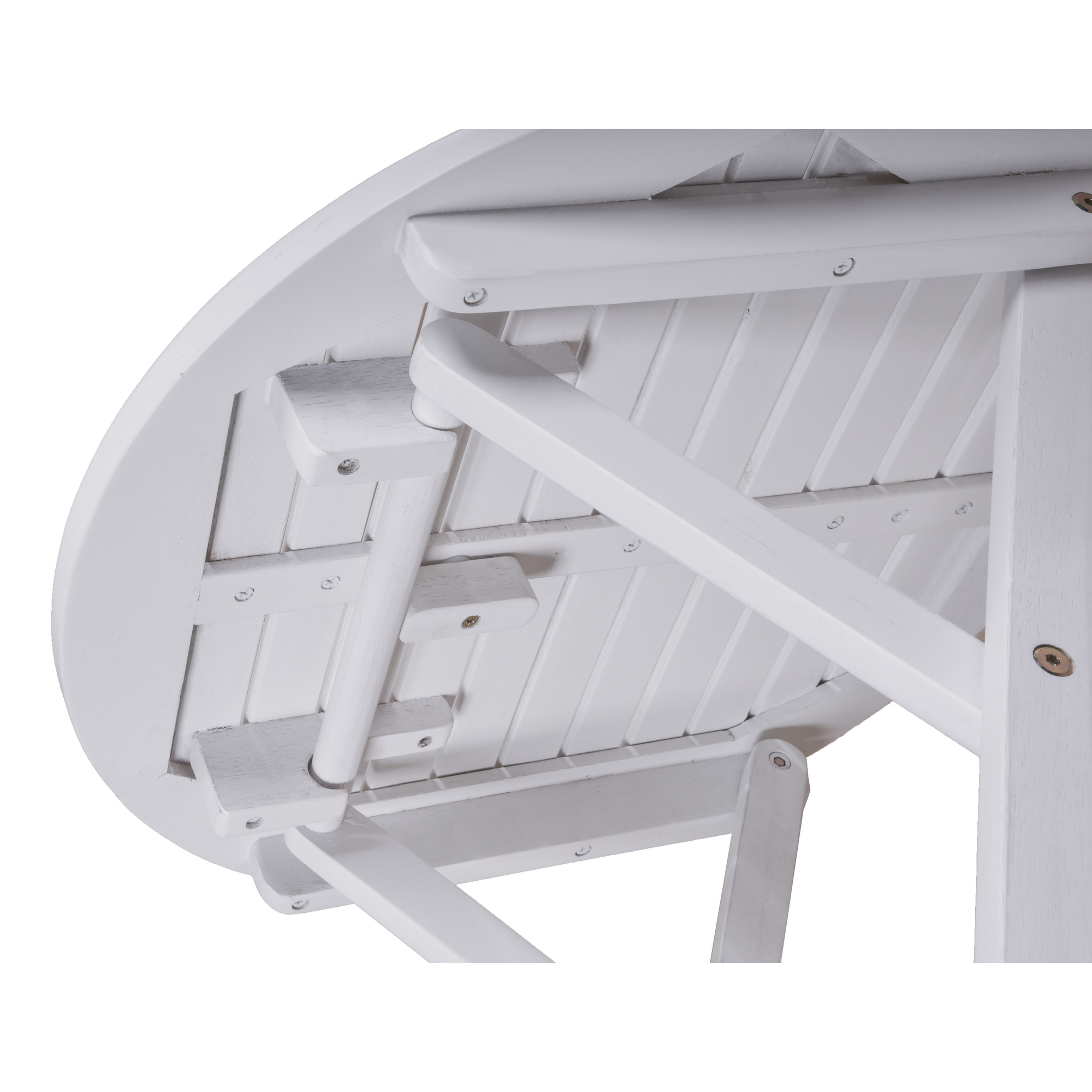 Beistelltisch 'Mesa' Eukalyptusholz Ø 50 x 50 cm