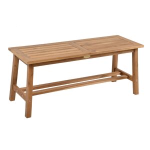 Gartenbank 'Santa Clara' 2-Sitzer Akazienholz braun 35 x 42 x 100 cm