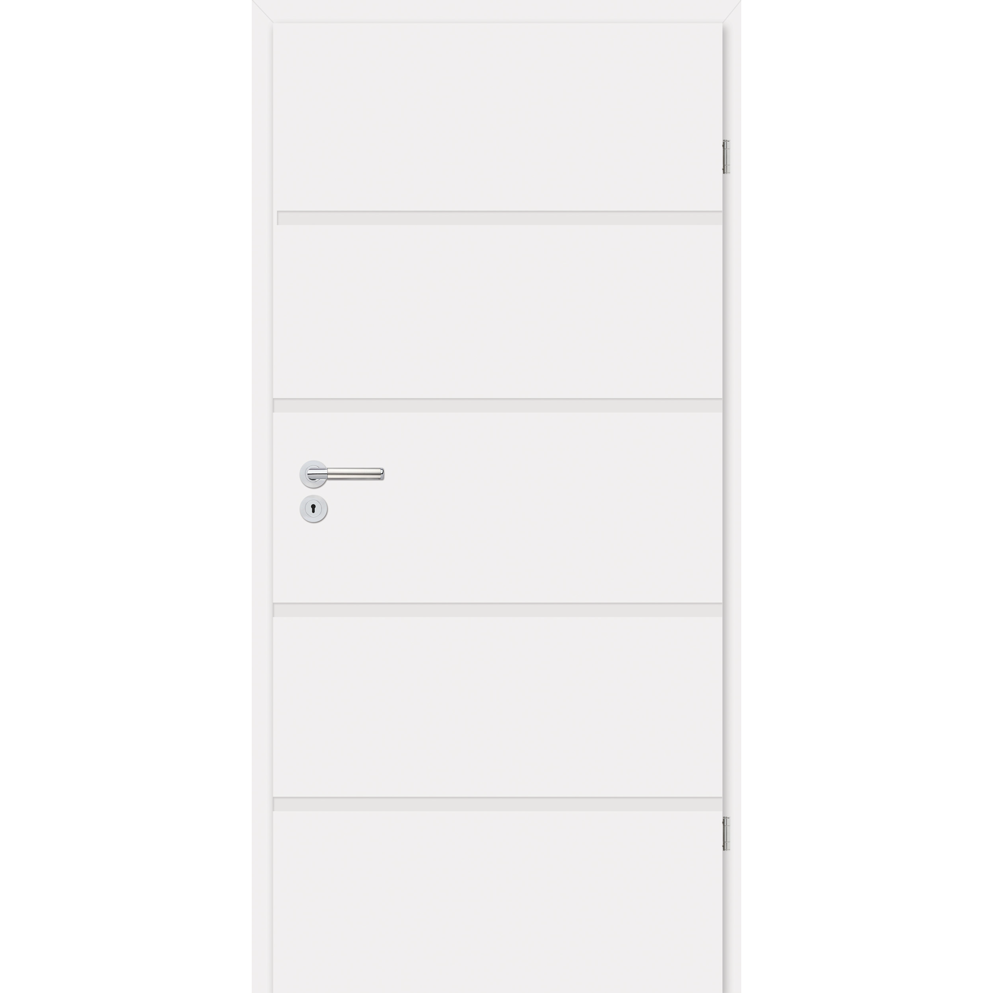 Innentür 'Seria' weiß 73,5 x 198,5 cm Rechtsanschlag